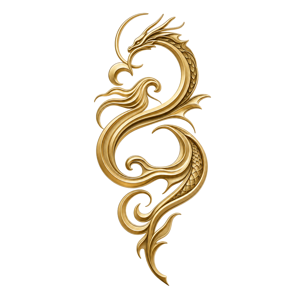 Aquarius Dragon KinAstro symbol art