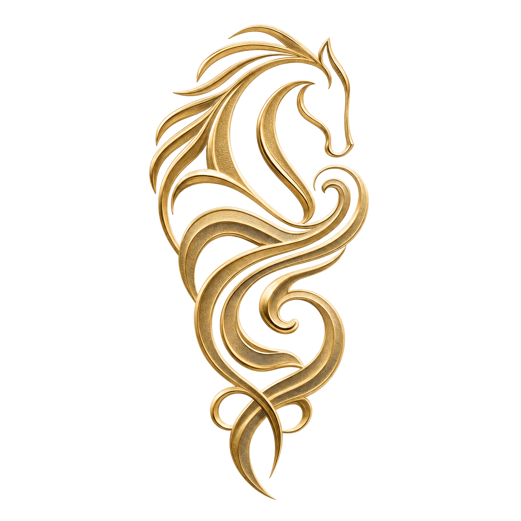 Aquarius Horse KinAstro symbol art