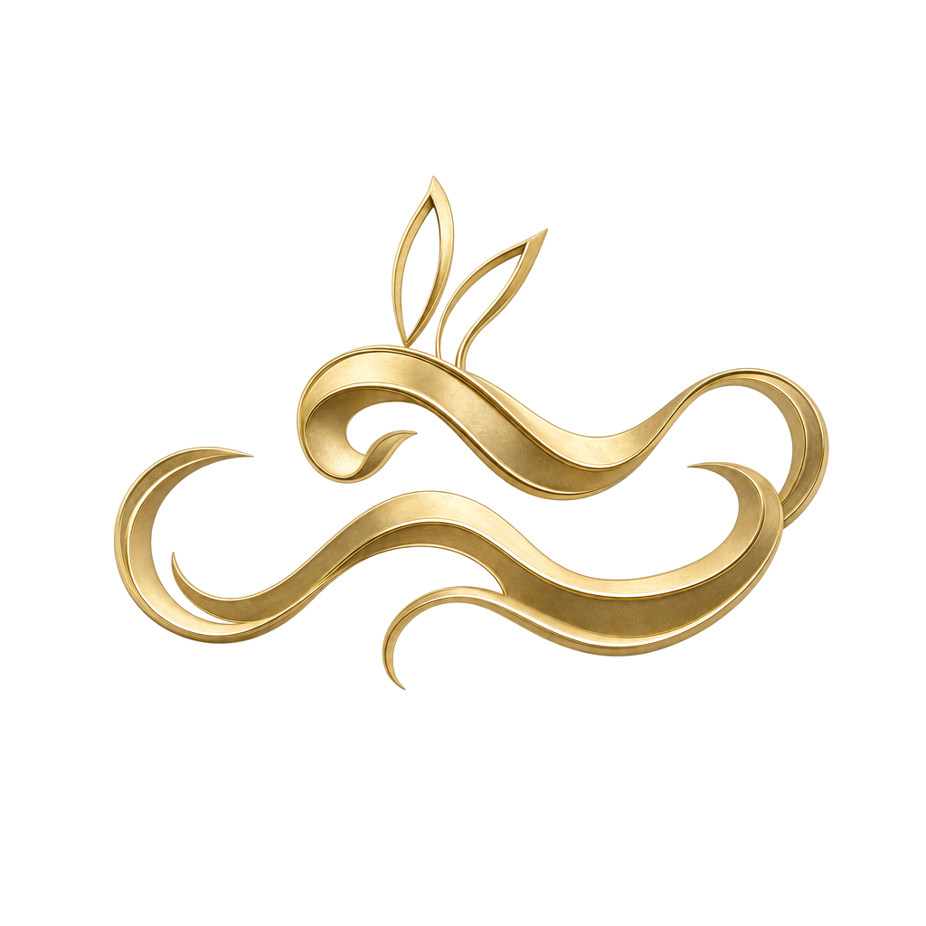 Aquarius Rabbit KinAstro symbol art