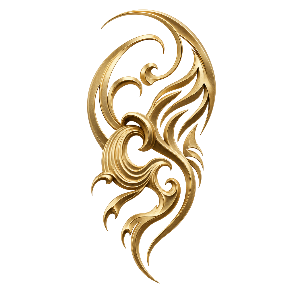 Aquarius Tiger KinAstro symbol art