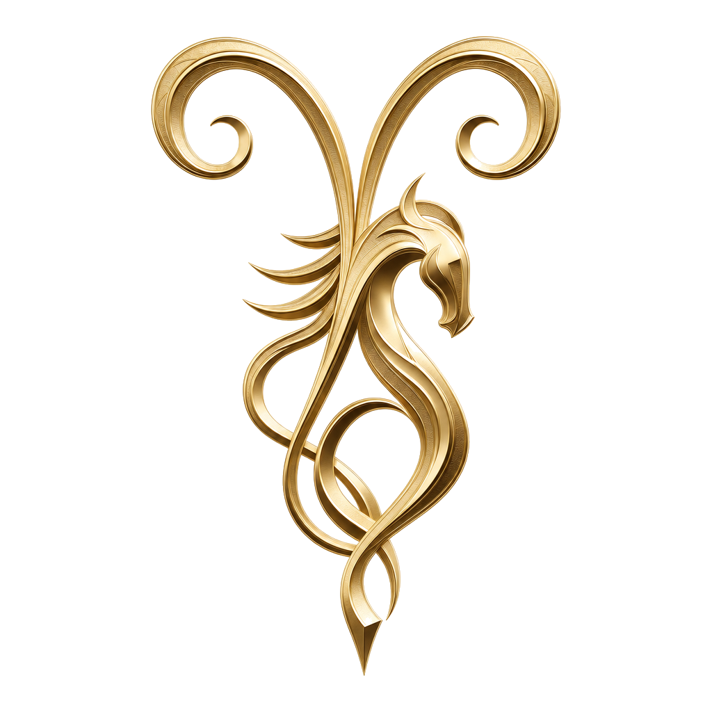 Aries Horse KinAstro symbol art