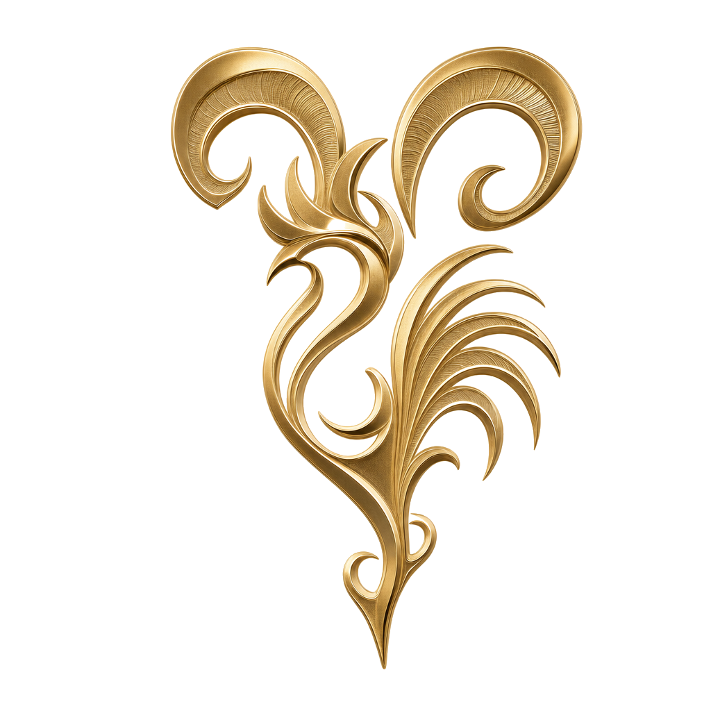 Aries Rooster KinAstro symbol art