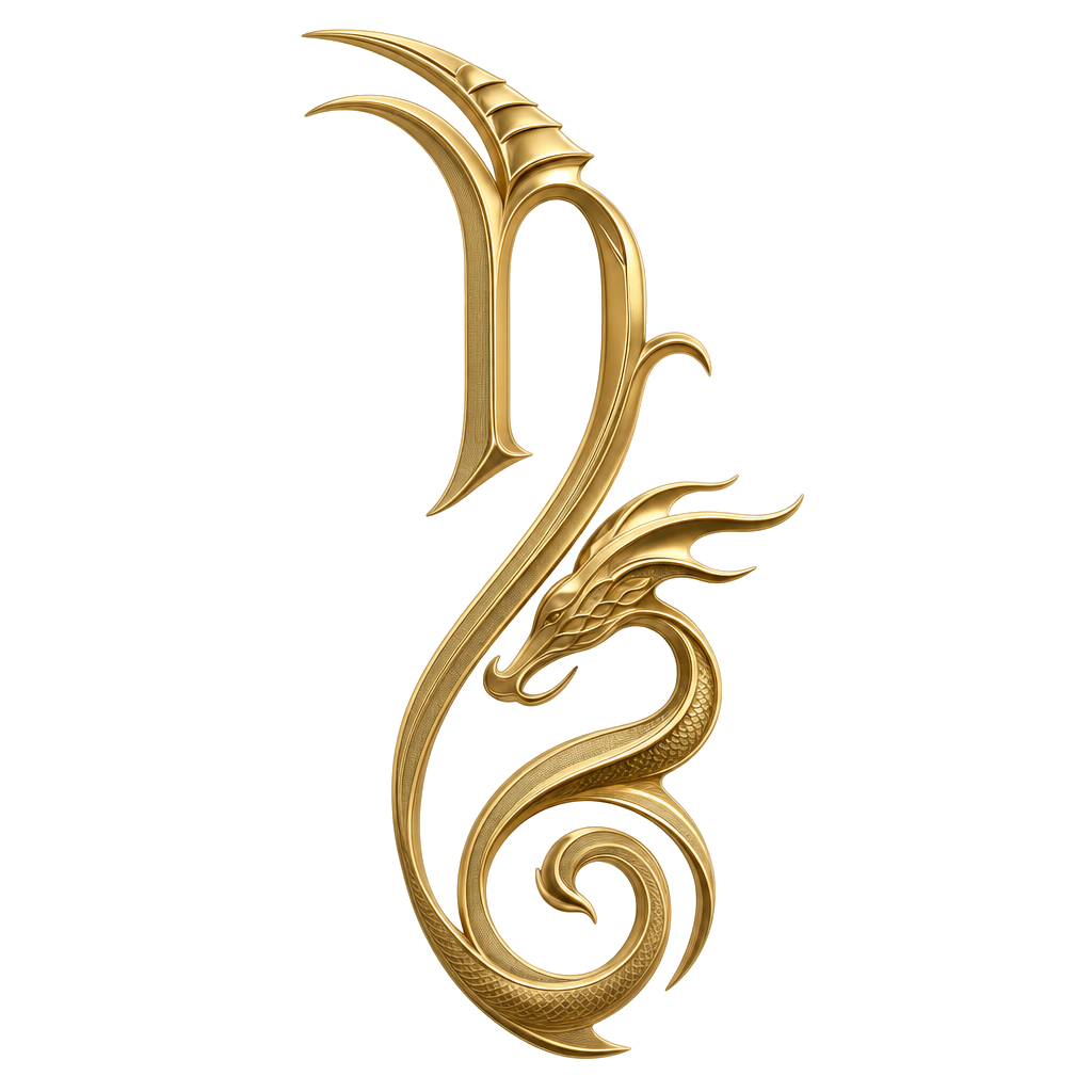 Capricorn Dragon KinAstro symbol art