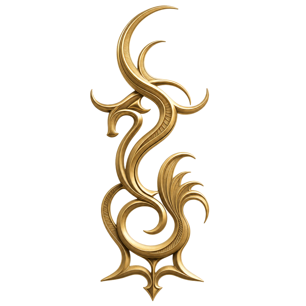 Capricorn Ox KinAstro symbol art