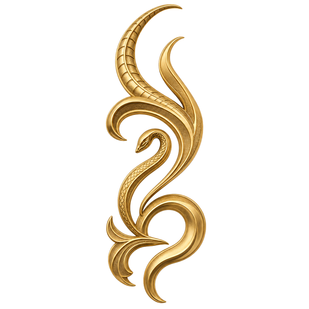 Capricorn Snake KinAstro symbol art