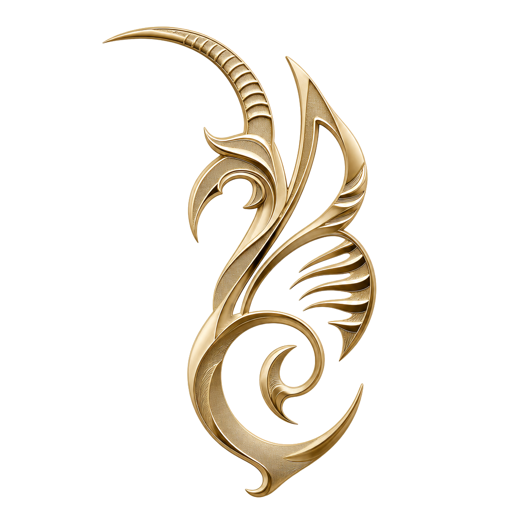 Capricorn Tiger KinAstro symbol art