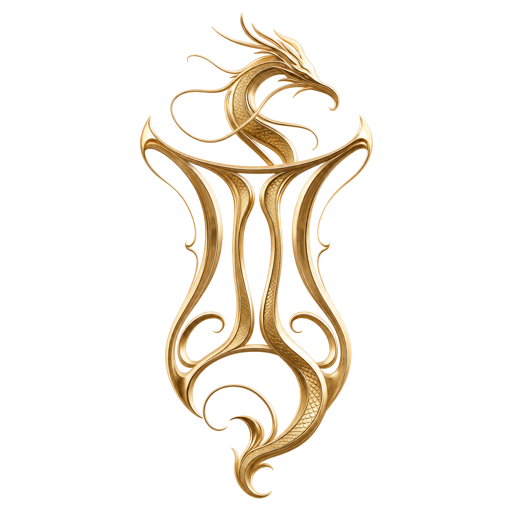 Gemini Dragon KinAstro symbol art
