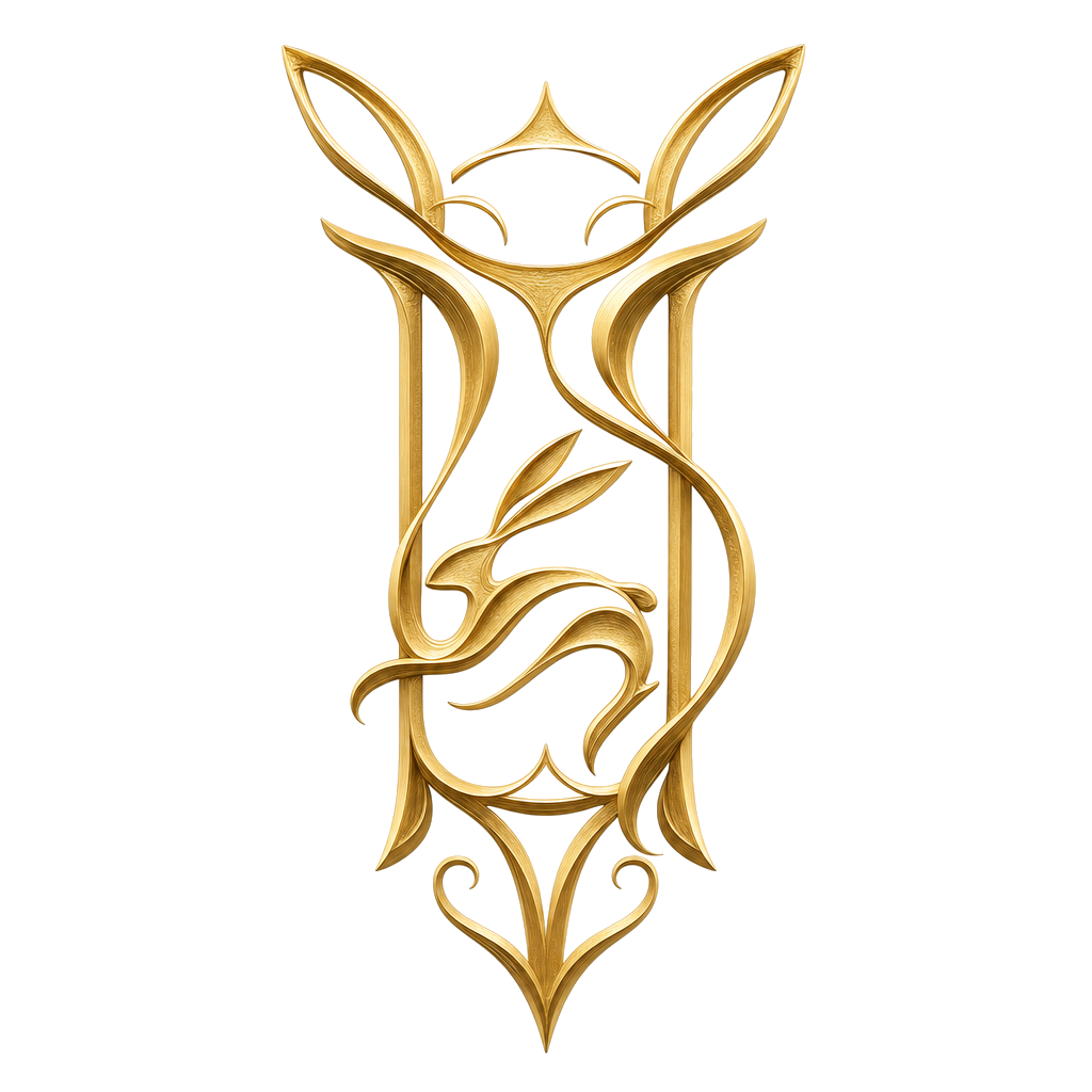Gemini Rabbit KinAstro symbol art