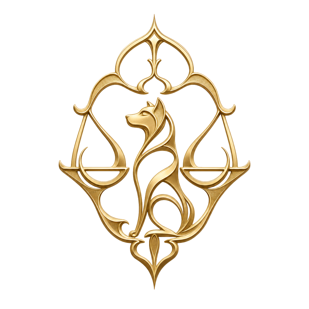 Libra Dog KinAstro symbol art