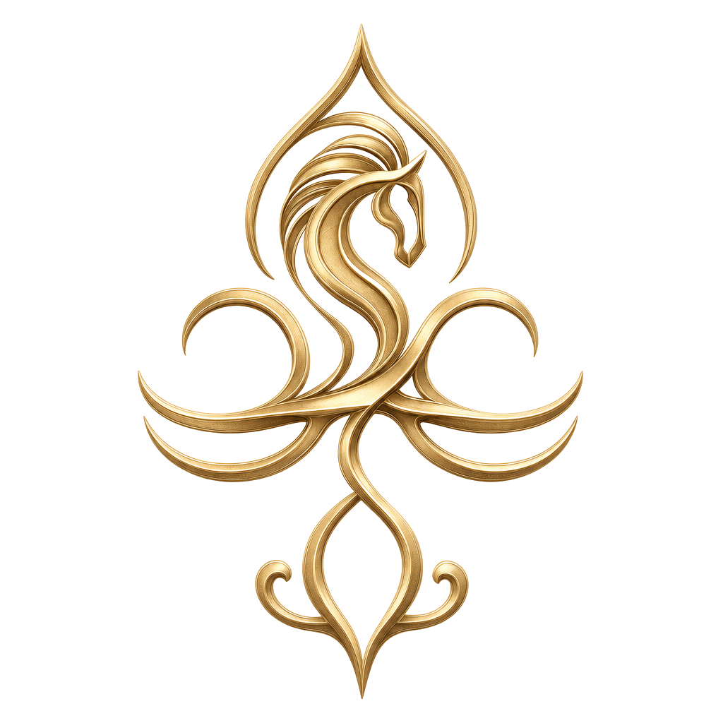 Libra Horse KinAstro symbol art