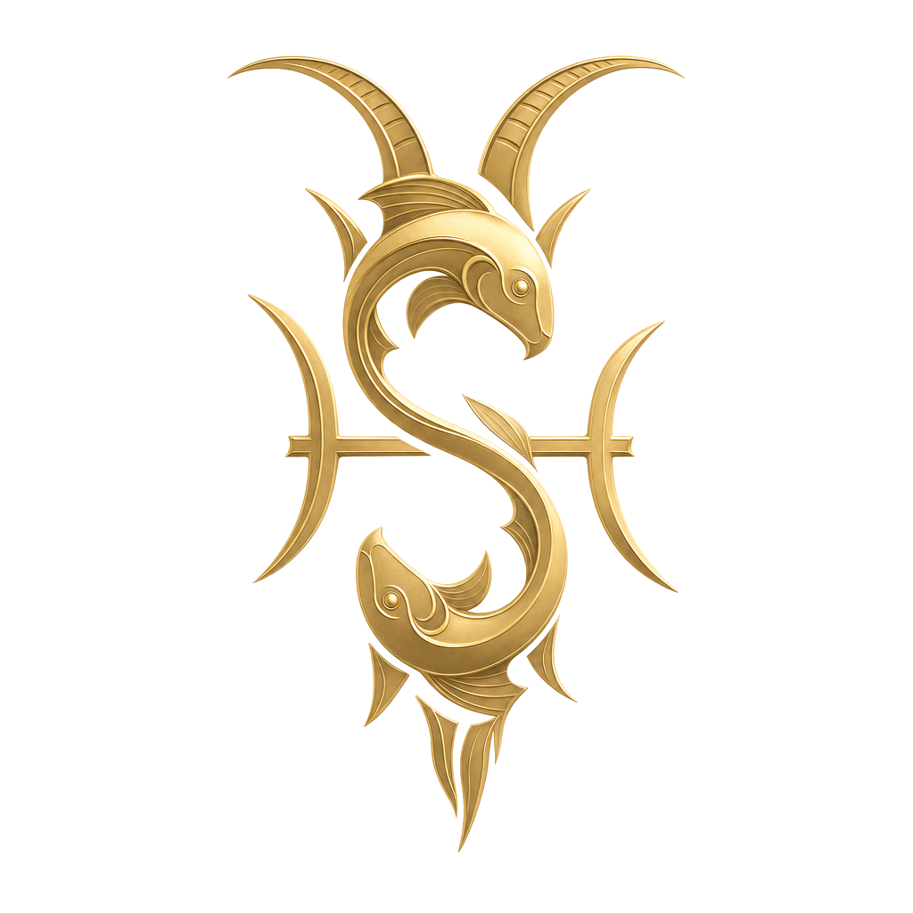 Pisces Goat KinAstro symbol art
