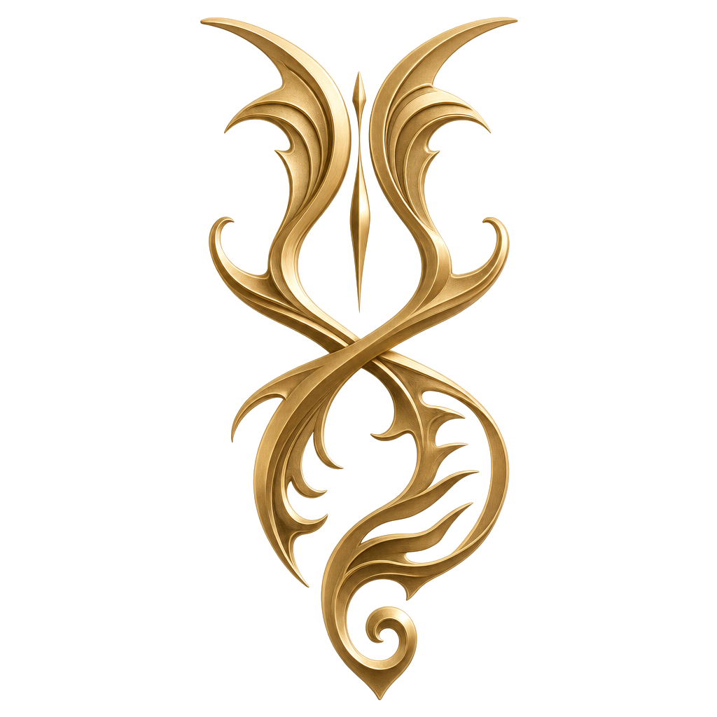 Pisces Tiger KinAstro symbol art