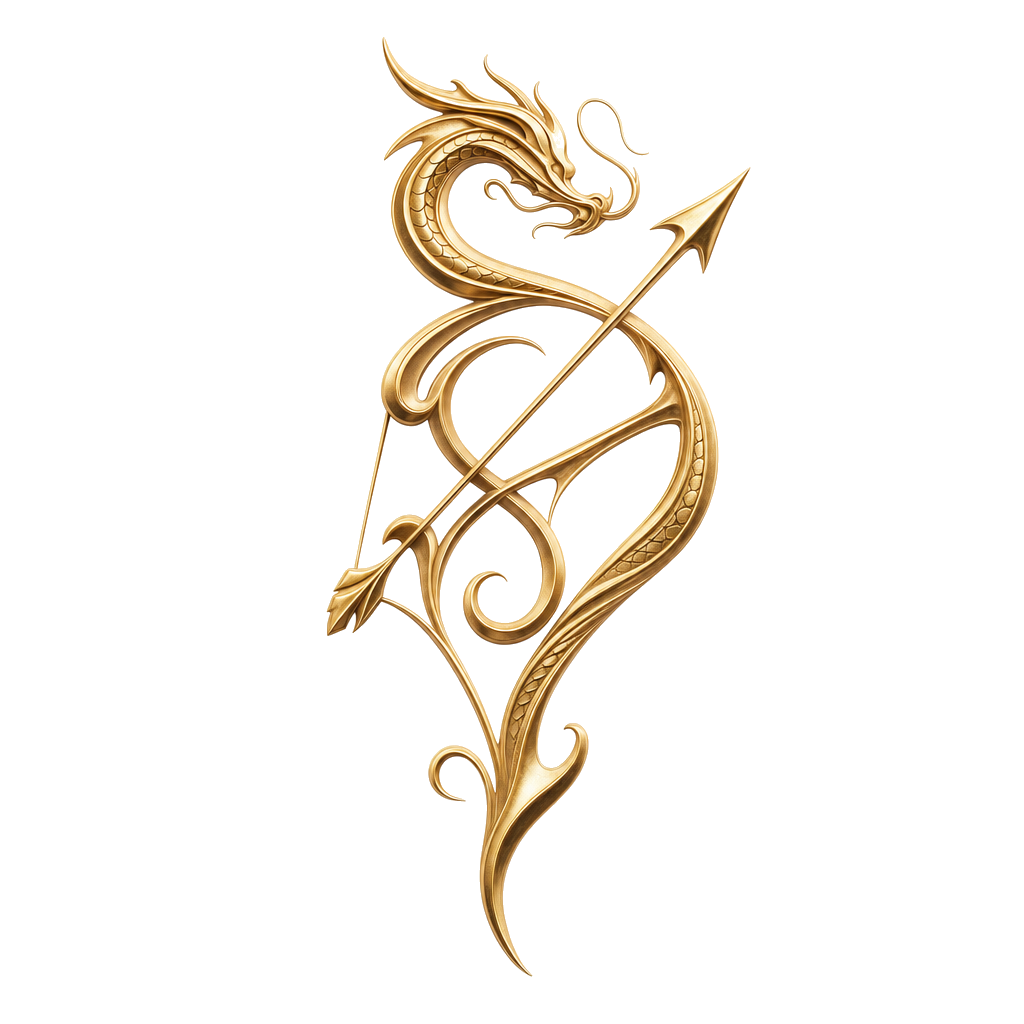 Sagittarius Dragon KinAstro symbol art