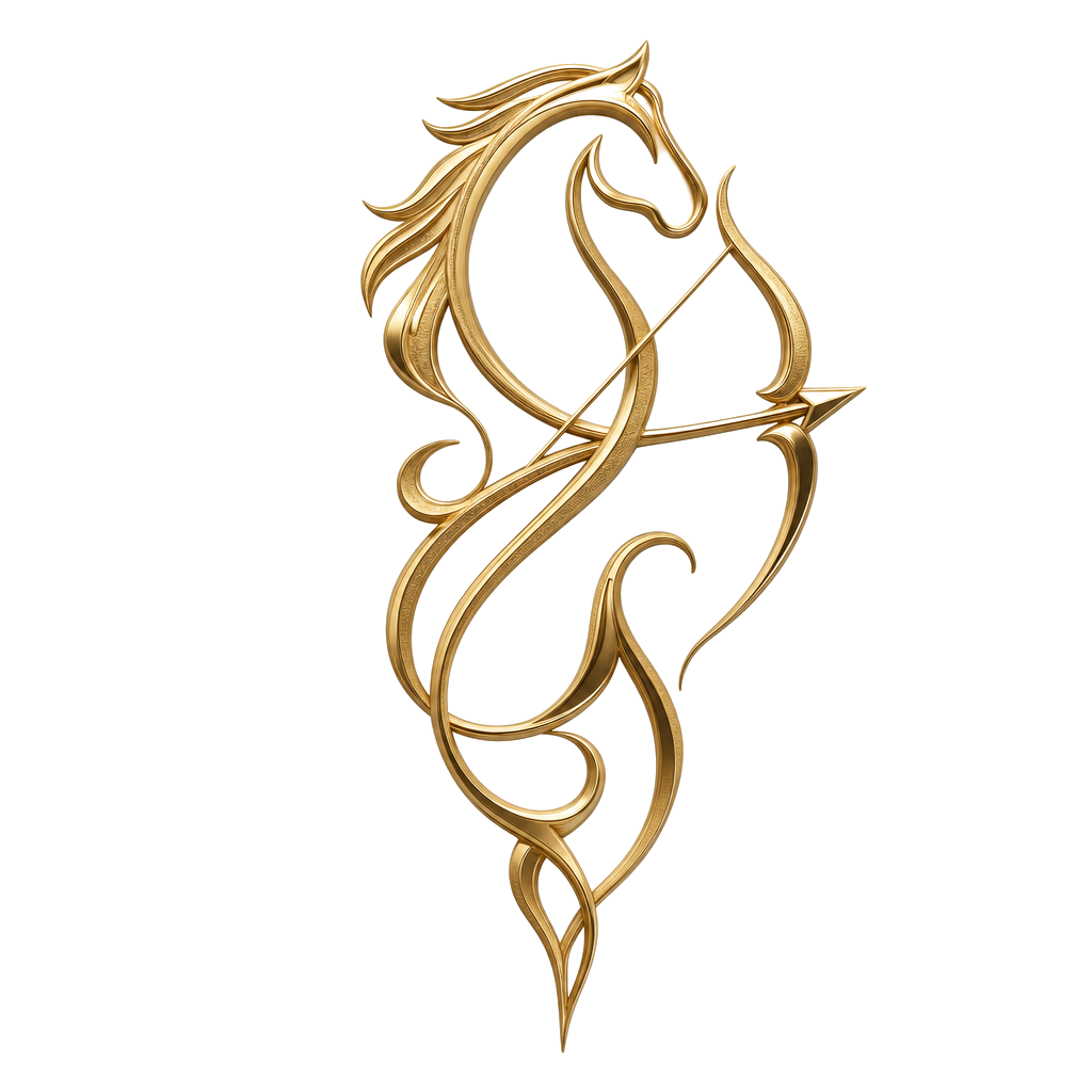 Sagittarius Horse KinAstro symbol art