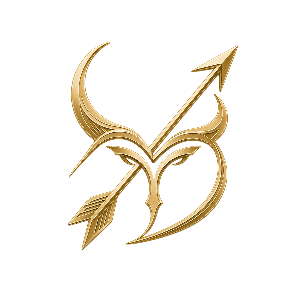 Sagittarius Ox KinAstro symbol art