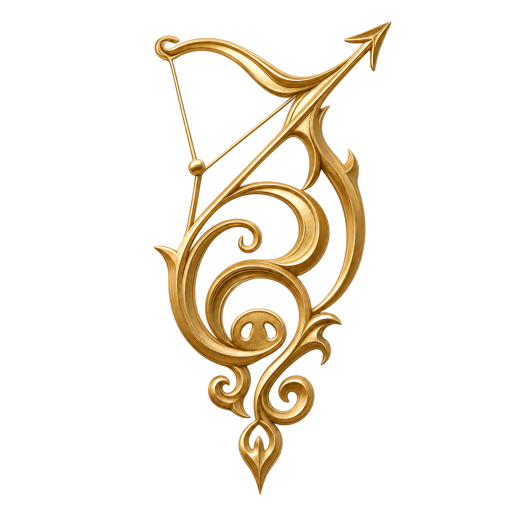 Sagittarius Pig KinAstro symbol art