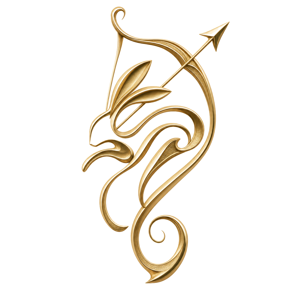 Sagittarius Rabbit KinAstro symbol art