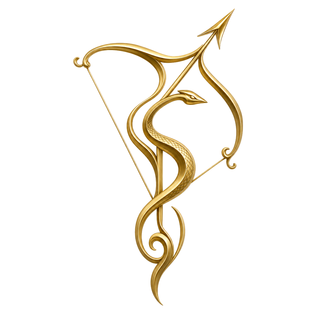 Sagittarius Snake KinAstro symbol art