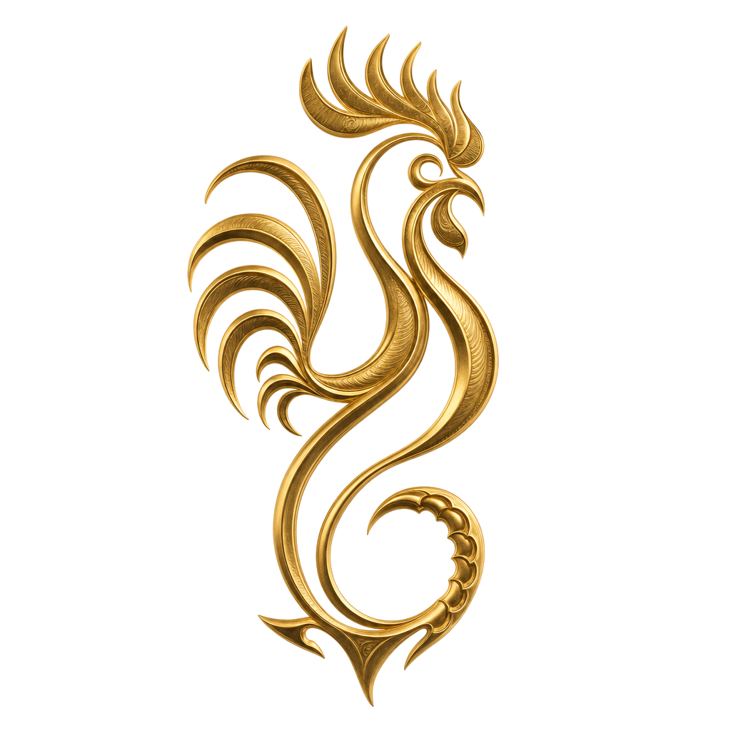 Scorpio Rooster KinAstro symbol art