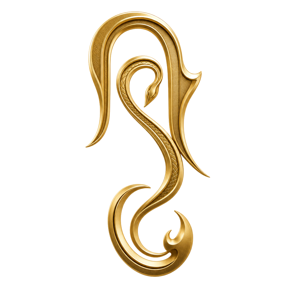 Scorpio Snake KinAstro symbol art