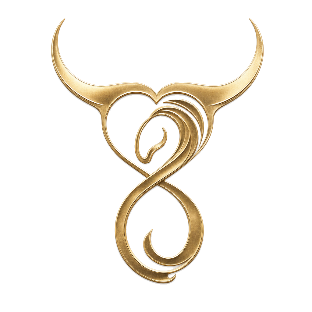 Taurus Horse KinAstro symbol art