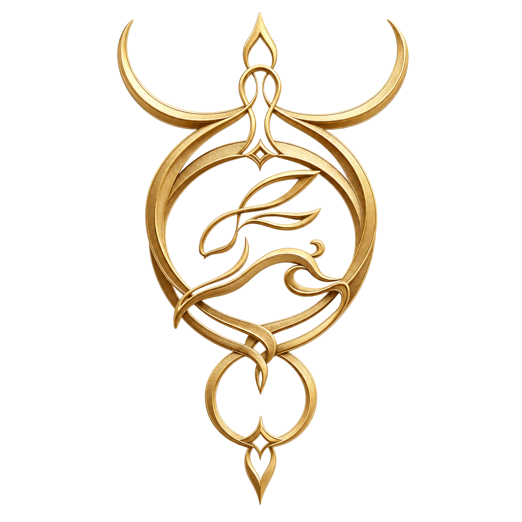 Taurus Rabbit KinAstro symbol art