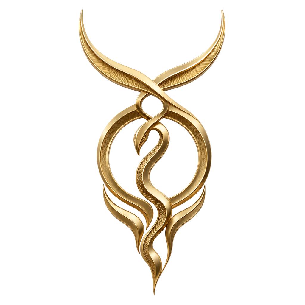 Taurus Snake KinAstro symbol art