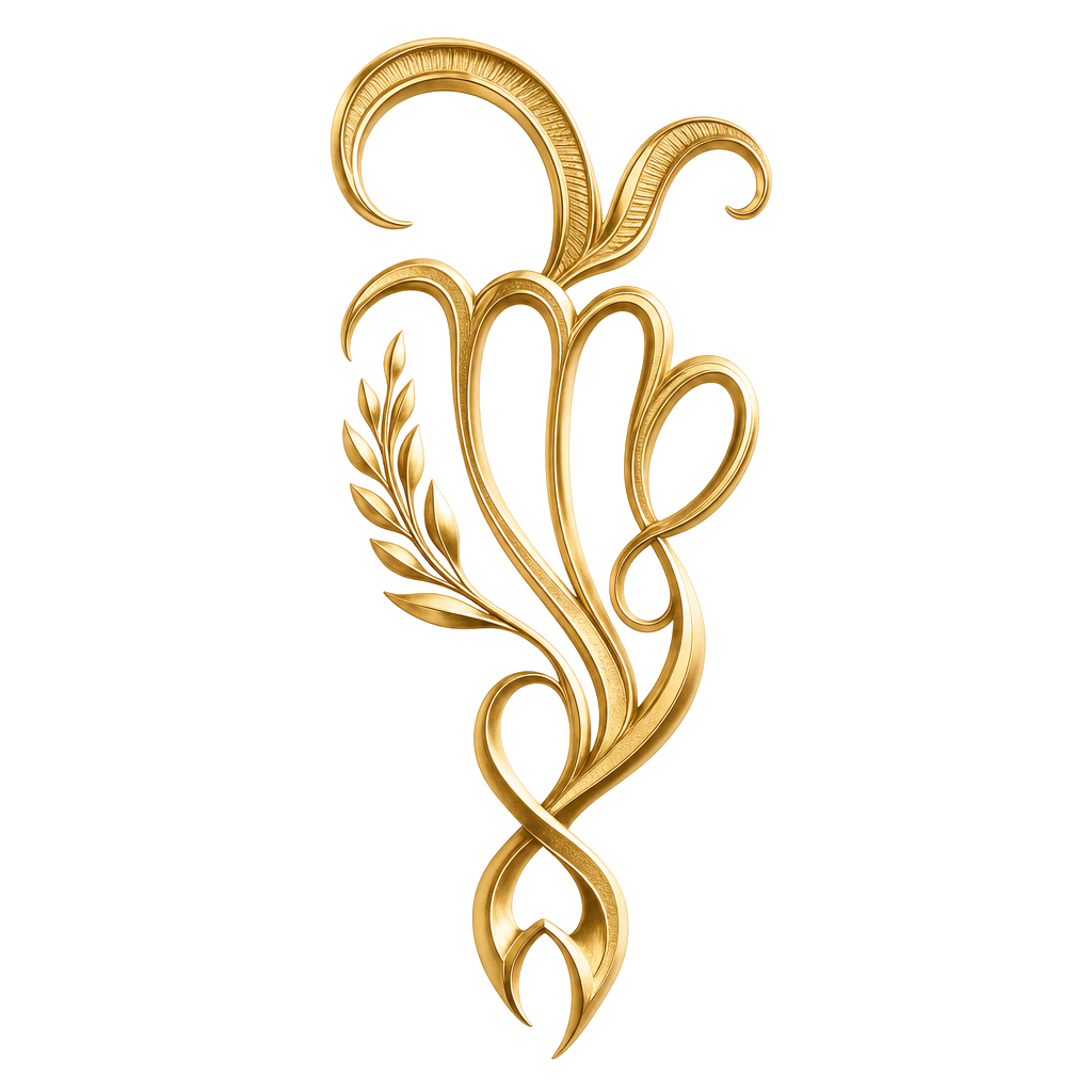 Virgo Goat KinAstro symbol art