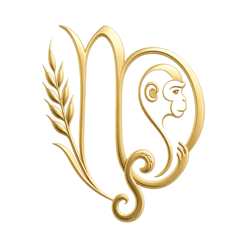 Virgo Monkey KinAstro symbol art