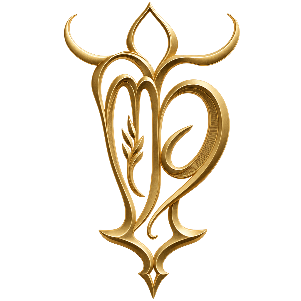 Virgo Ox KinAstro symbol art