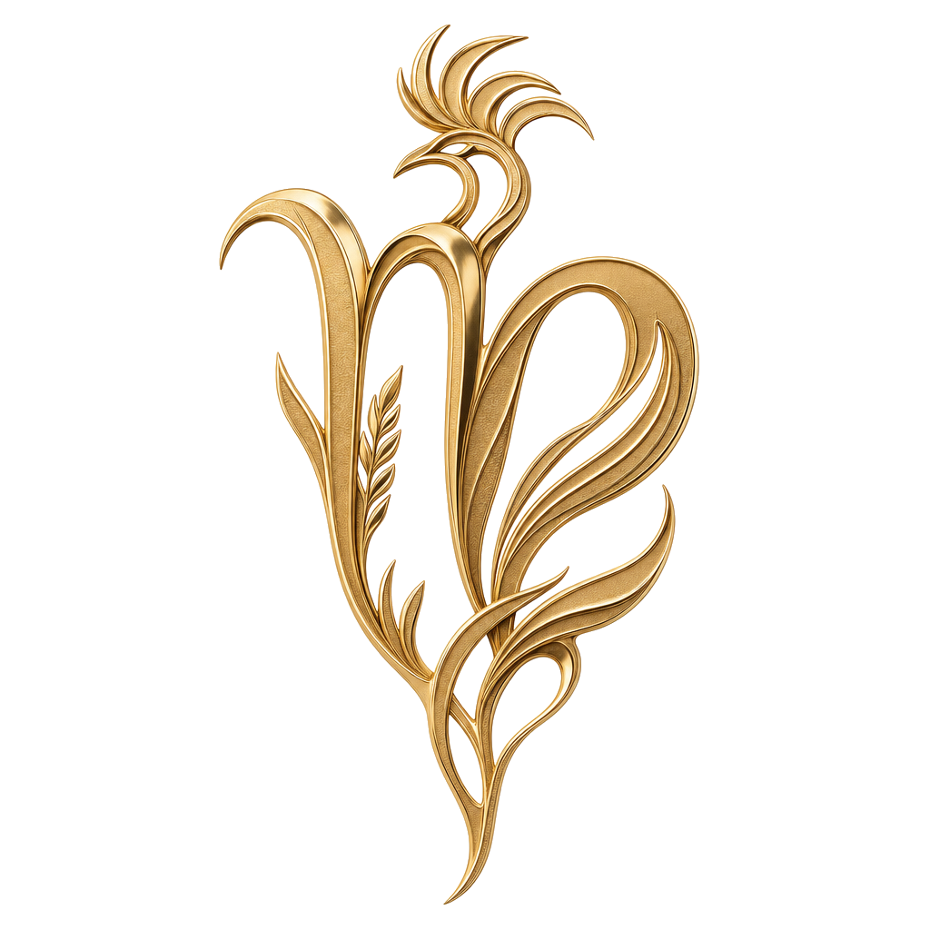 Virgo Rooster KinAstro symbol art